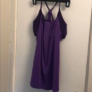 Purple Workout Top